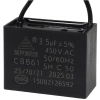 Kondensator rozruchowy do silnika 3.5uF 450VAC, przewody 20cm, 38x18,5x29mm