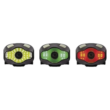 Latarka czołowa LED, 3 W, 220 lm, dioda COB, 3 × AA, zasięg 100 m, EMOS P3536