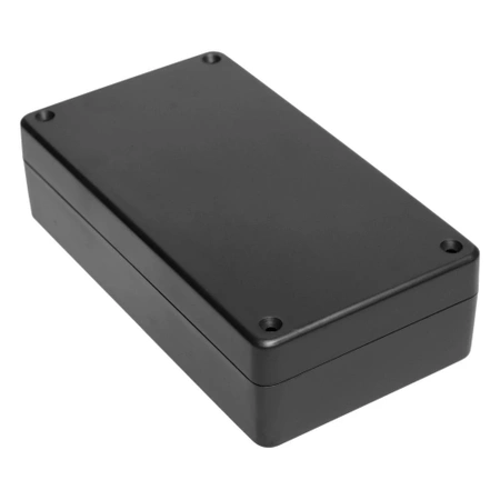 Obudowa uniwersalna Z78, 84,5 × 154 × 42,5 mm, ABS, czarna, z panelami bocznymi, Kradex