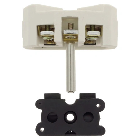 Natynkowe gniazdo pojedyncze ceramiczne białe Ceramic Loft