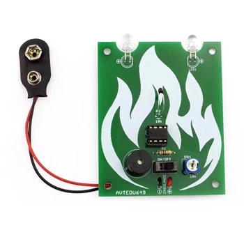 Termo Strażak - prosty alarm temperaturowy. Zestaw DIY do nauki lutowania AVT EDU649