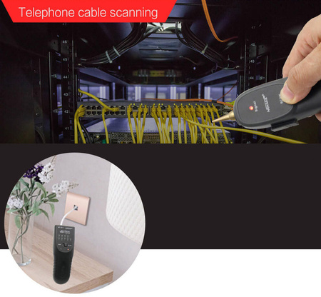 Szukacz par przewodów, Tester LAN (RJ45 RJ11) Noyafa NF811