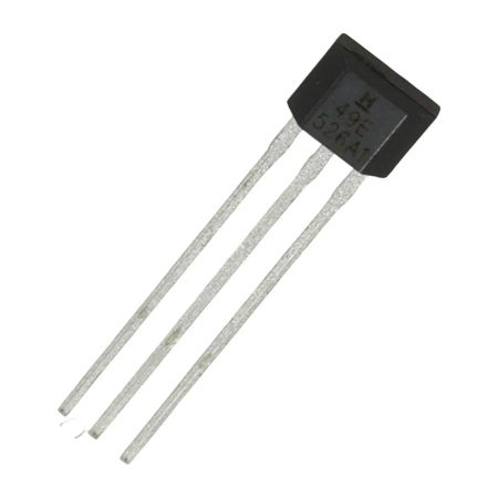 Czujnik Halla SS49E - 3-6.5VDC 6mA - TO92
