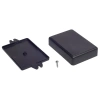 Obudowa uniwersalna Z23U, 84 × 59 × 23 mm, ABS, czarna, z uchem, Kradex