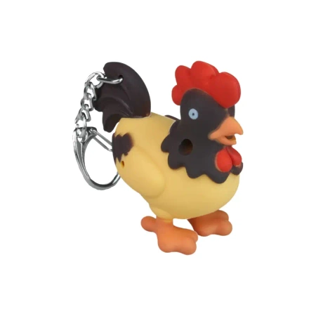 Latarka LED brelok z dźwiękiem – zwierzaki: kurczak, krowa, osioł, owca