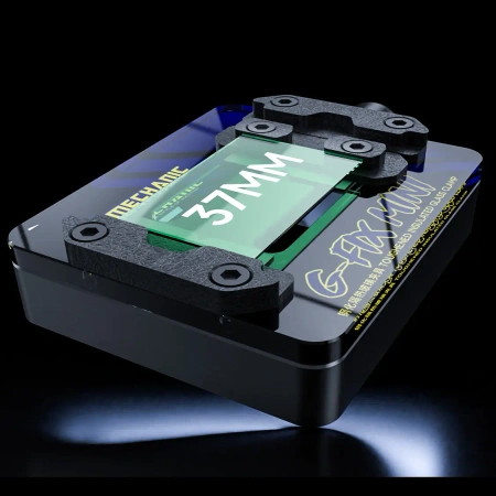 Uchwyt serwisowy G-FIX Mini, podstawa z hartowanego szkła, do PCB i CPU, Mechanic