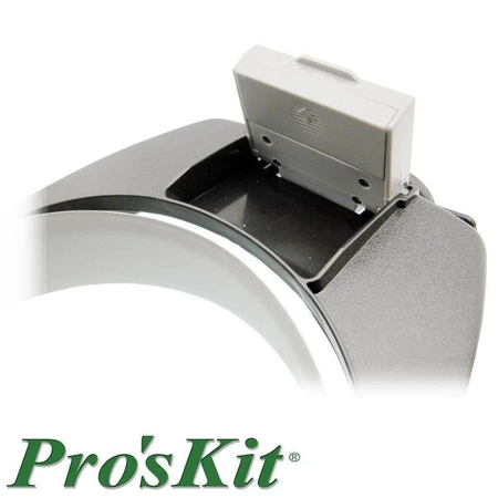 Lupa nagłowna x1.8, x2.6, x5.8 z podświetleniem, MA-016 Proskit