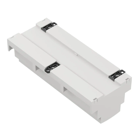 Obudowa modułowa na szynę DIN ZD1012J, 89,8 × 213,8 × 65,2 mm, ABS, szara, Kradex