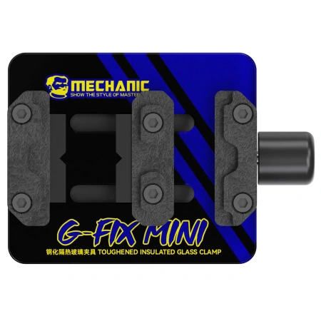 Uchwyt serwisowy G-FIX Mini, podstawa z hartowanego szkła, do PCB i CPU, Mechanic