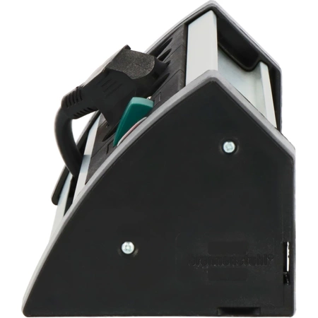 Listwa zasilająca Alu-Office-Line 4 gniazda + 2x USB, 1.8m, 16A, czarno-srebrny