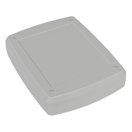 Obudowa 185x145, h=38mm, jasna, uszczelka zalewana + tuleje mosiężne ABS, Z124