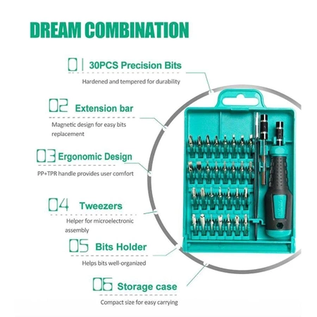 Zestaw bitów SD-9826 Proskit