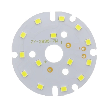 Moduł LED 7W, 21-24V, 14x LED 5630, 700-800lm, fi49mm, biały 6000K