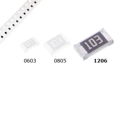 Rezystor 6.8k 5% SMD1206