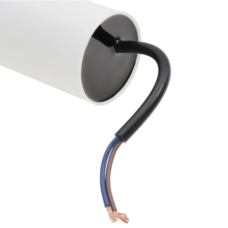 Kondensator rozruchowy do silnika 4,5µF 450VAC, CBB60, przewody 15 cm, Ø30 × 58 mm, EPERS