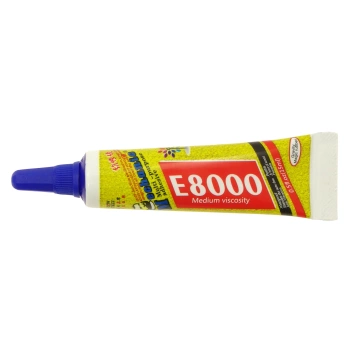 Klej akrylowy E8000, elastyczny, przezroczysty, 15 ml, Mechanic
