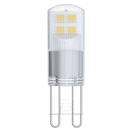 Żarówka LED G9 1.9W = 22W 210lm ciepła biel, Classic JC EMOS ZQ9526