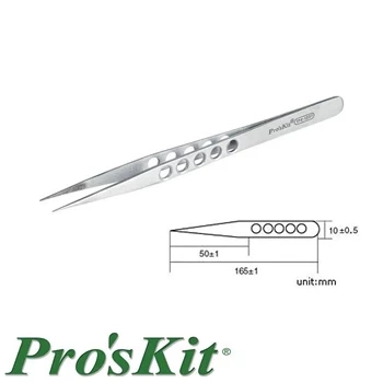 Pęseta magnetyczna Heavy-Duty 165mm, Proskit 1PK-123T