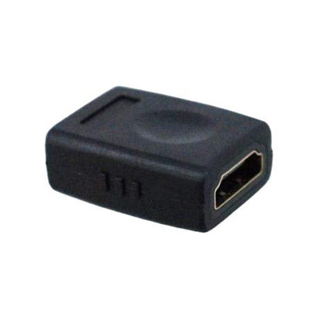 Adapter HDMI gniazdo - gniazdo, czarny