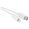 Kabel USB, Lightning - USB-C, 1 m, biały, certyfikat MFi, EMOS SM7015W