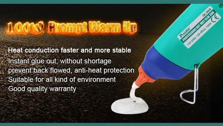 Pistolet do kleju na gorąco Proskit GK-389B, sztyfty 11mm, 100W