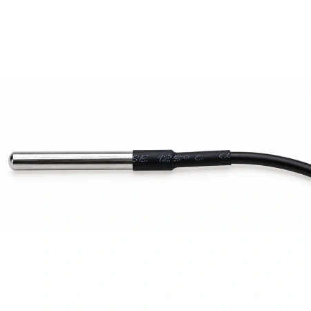 Czujnik temperatury DS18B20 wodoodporny, tuleja 50 × 6 mm, długość 3 m, wtyk JST XH 3-pin