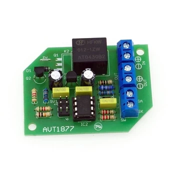 Sterownik zasilania do instalacji samochodowej - wersja z przekaźnikiem - zlutowany KIT AVT 1877/P