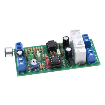 Klaskacz, włącznik dźwiękowy na jedno lub dwa klaśnięcia 12V - KIT AVT 3144