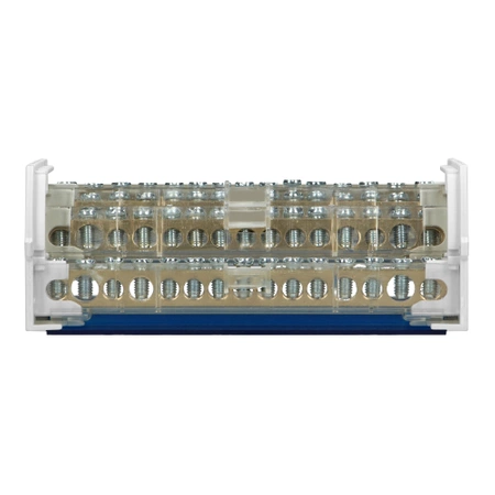 Blok rozdzielczy 4-rzędowy, 15 przewodów, ORNO 8202