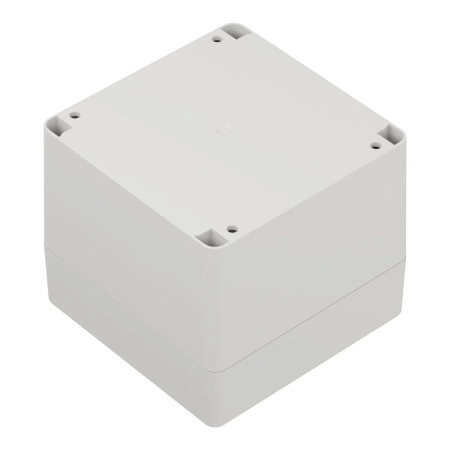 Obudowa hermetyczna ZP105.105.90JH, 105 × 105 × 89,8 mm, ABS, jasnoszara, Kradex