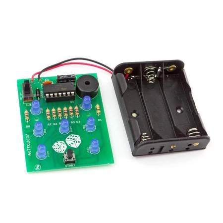 Zestaw 3 kitów DIY do nauki lutowania, AVT EDUBOX4