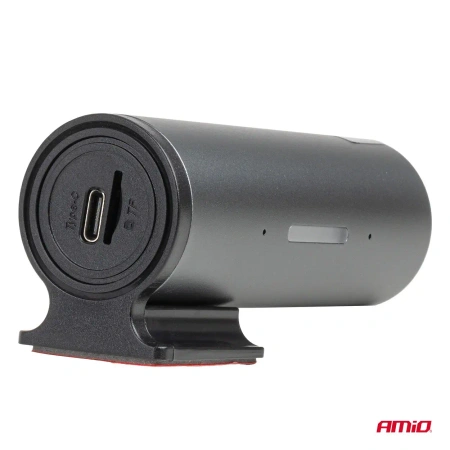 Wideorejestrator WiFi Full HD 1080P Mini Kamera Samochodowa USB-C Aplikacja Mobilna 128GB - AMIO-04798