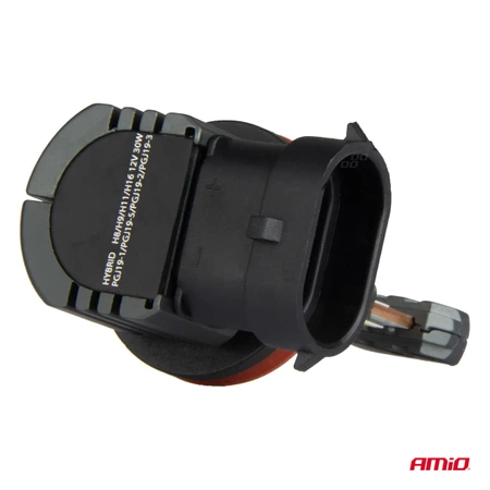 Żarówka samochodowa LED 2szt H8 H9 H11 H16 6000K Canbus 60W AMIO-04116 seria HYBRID AMIO-04116
