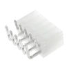 Wtyk ATX 10-stykowy męski kątowy do montażu na PCB, raster 4,20 mm, biały, KWM4505-10R