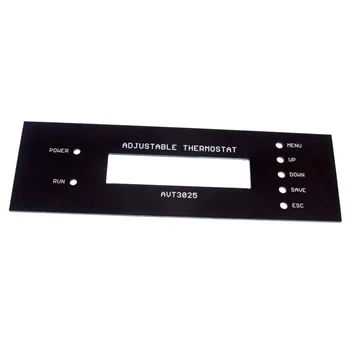 Regulowany termostat cyfrowy - płyta czołowa do projektu AVT 3025