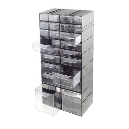 Magazynek modułowy PX - 24 szufladki - 50cm wysokości, Konger PX24