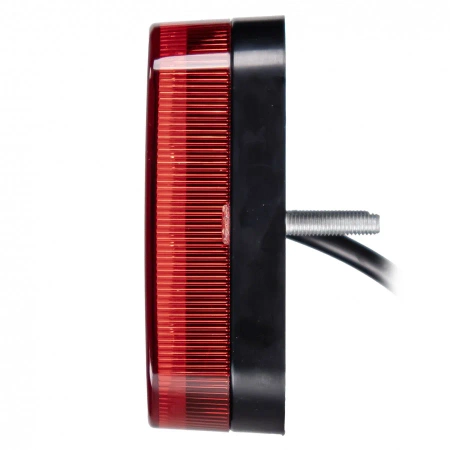 Lampa przeciwmgielna LED prostokątna L2503 12/24V IP67 R10 R148 – czerwona 16 LED
