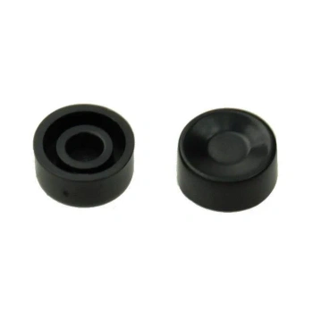 Klawisz okrągły SC010 do mikroprzełącznika, czarny 10 mm RoHS