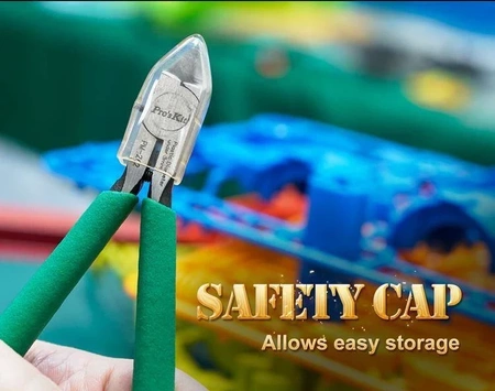 Profesjonalne szczypce PM-202, obcinaczki do plastiku 3mm, 120mm Proskit