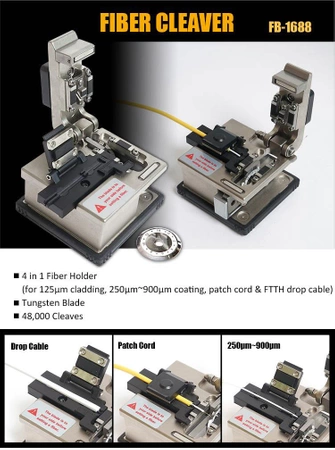 Zestaw narzędzi do światłowodów Proskit PK-9456