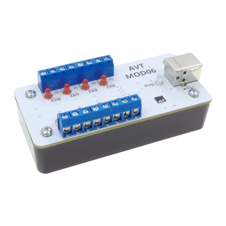Uniwersalny moduł portów I/O na USB, AVTMOD06