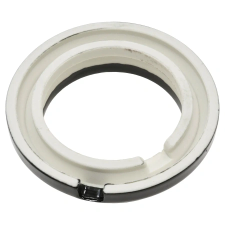 Ramka ceramiczna pojedyncza czarna do włączników i gniazd natynkowych Ceramic Loft