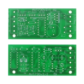Bariera świetlna, strzelnica optyczna - PCB's do projektu AVT 730