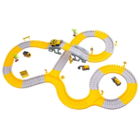 Duży Tor Samochodowy, Wyścigowy PLAC BUDOWY, 255 elementów