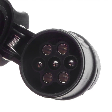 Adapter gniazda przyczepy, reduktor 13/7, 12V, E1334