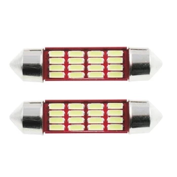 Żarówka samochodowa LED 12V/24V Festoon 39mm, CANBUS, 2szt