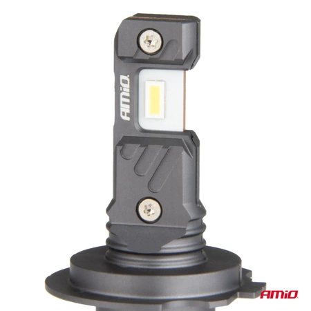 Żarówka samochodowa LED 2szt H7 H18 6000K Canbus 60W AMIO-04115 seria HYBRID