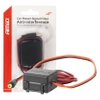 Samochodowy filtr przeciwzakłóceniowy z przetwornikiem DC-DC 12/24V-12V i wtyczką AMIO-04101