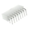 Wtyk ATX 16-stykowy męski kątowy do montażu na PCB, raster 4,20 mm, biały, KWM4505-16R, odpowiednik MRX569-16
