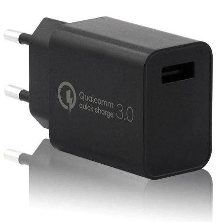 Ładowarka USB, ładowarka sieciowa 18W szybkie ładowanie QC 3.0 XTAR DBS15Q czarna